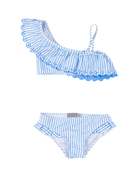 Blue Stripes Bikini