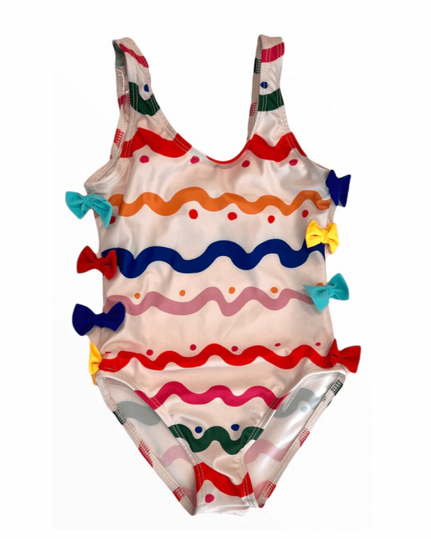 Bows and Waves Swimsuit