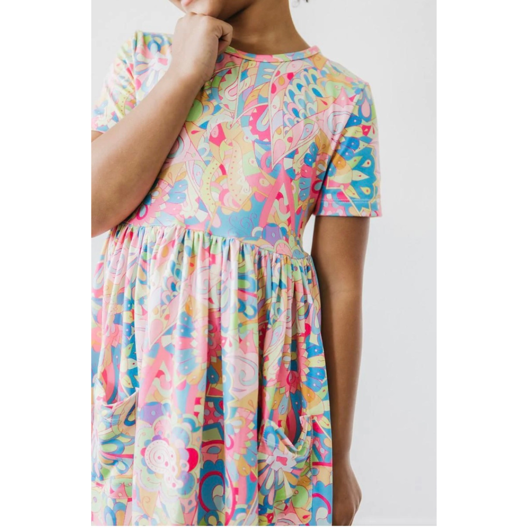 Sunny Side Pocket Twirl Dress